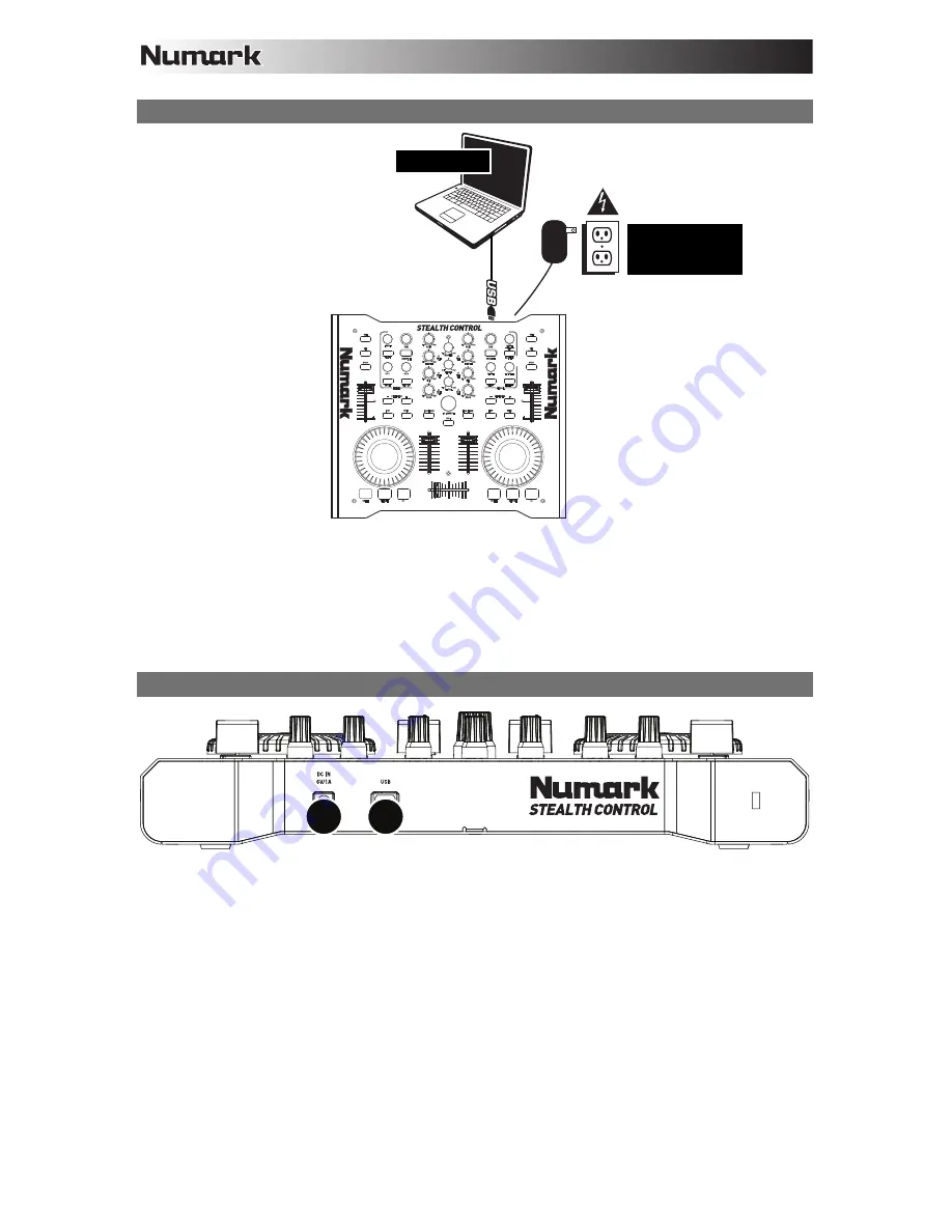 Numark STEALTH CONTROL Quick Start Manual Download Page 12