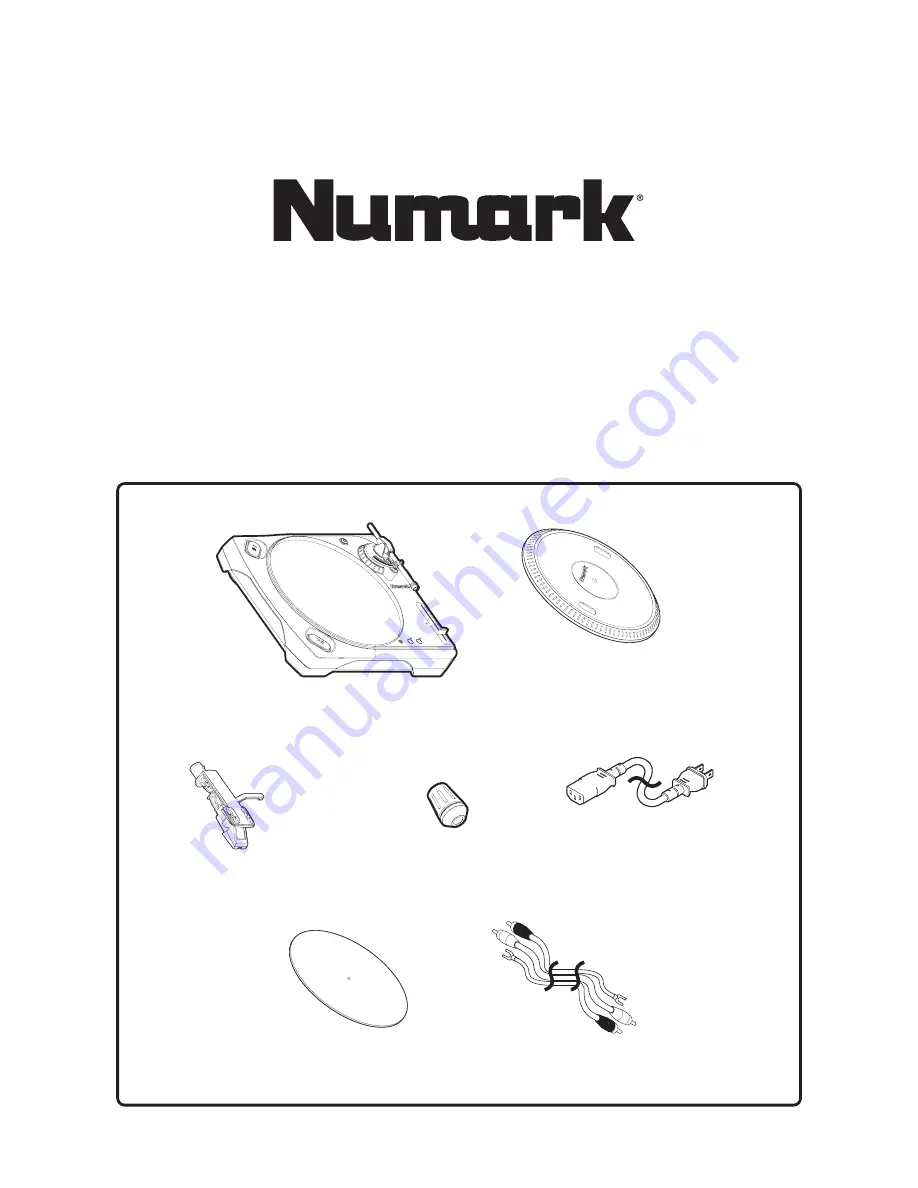 Numark TT-1650 Скачать руководство пользователя страница 1