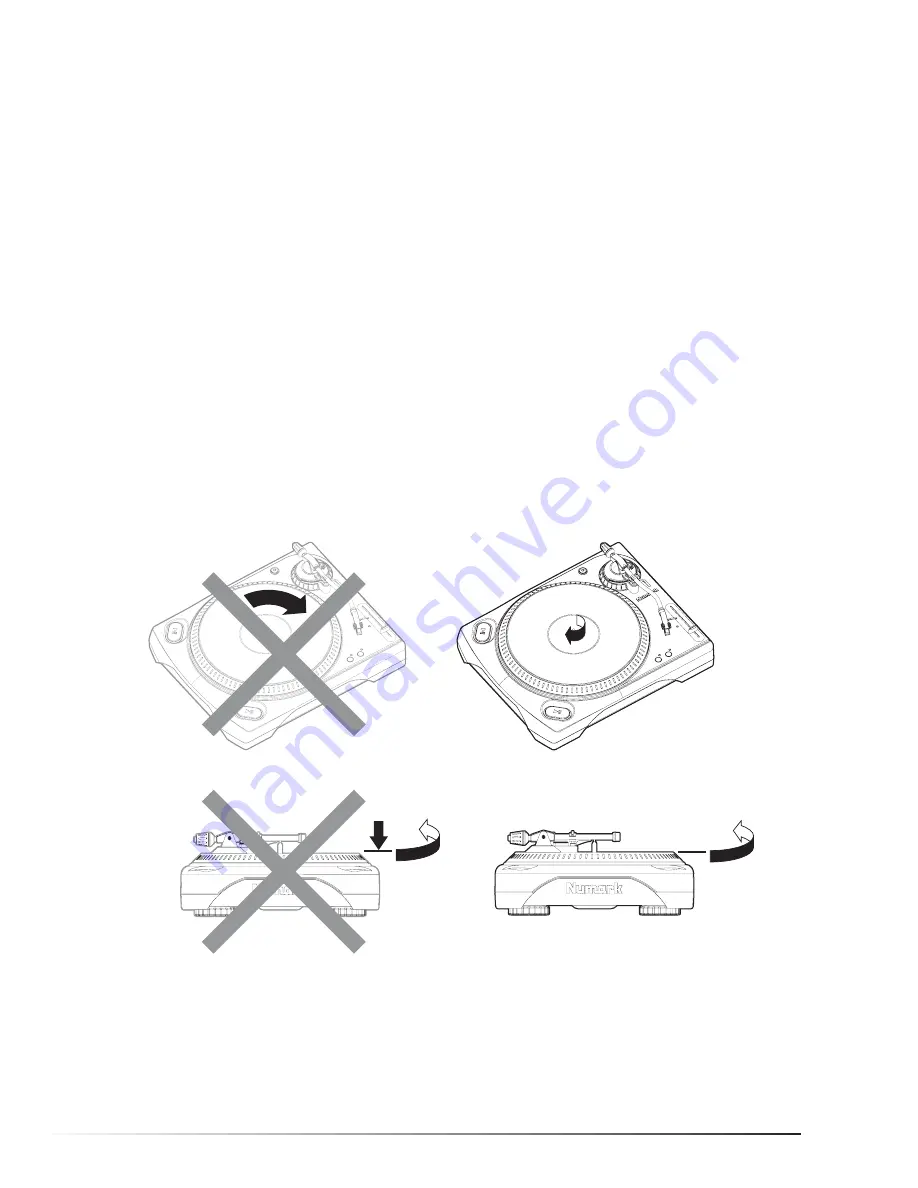 Numark TT-1650 Operating Instructions Manual Download Page 11