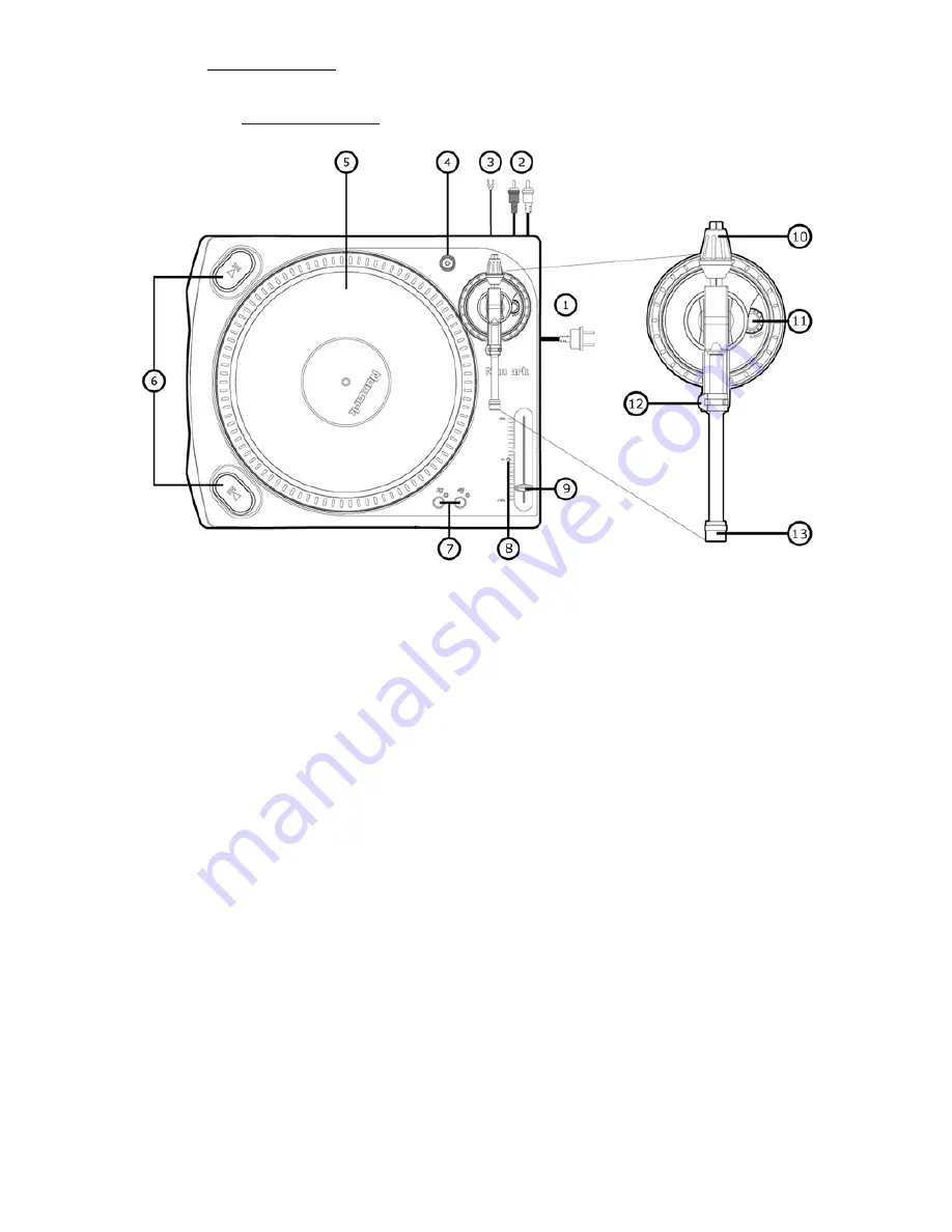 Numark TT1600 Quick Start Owner'S Manual Download Page 2