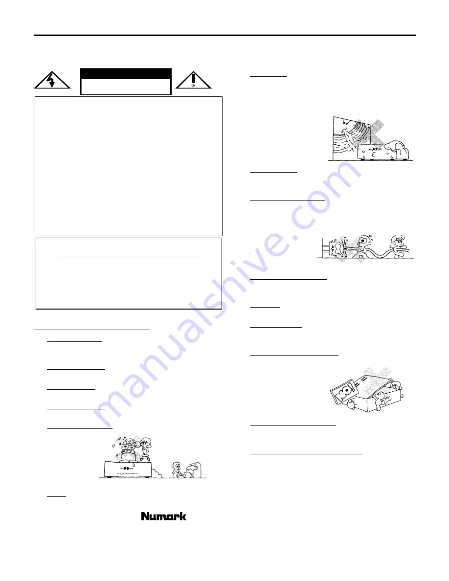 Numark UPM Operating Manual Download Page 2