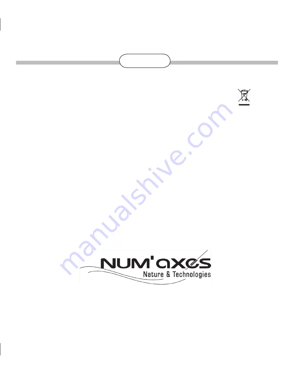 Num'axes Expert 600 User Manual Download Page 63