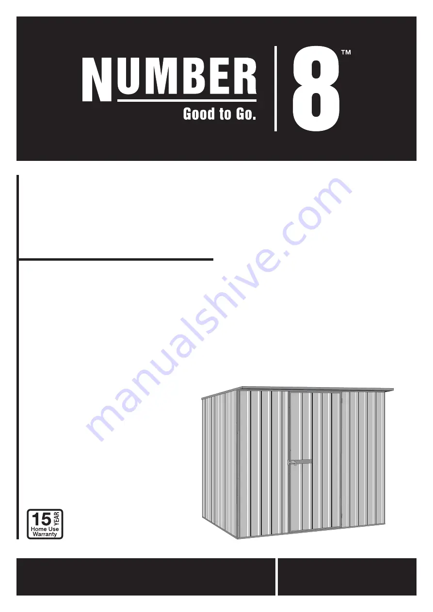 Number 8 NO8 MEDIUM AZ Assembly Instructions Manual Download Page 1