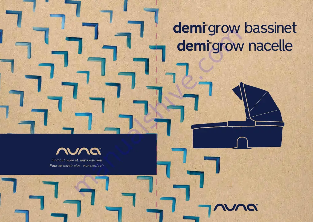 Nuna demi grow bassinet Manual Download Page 1