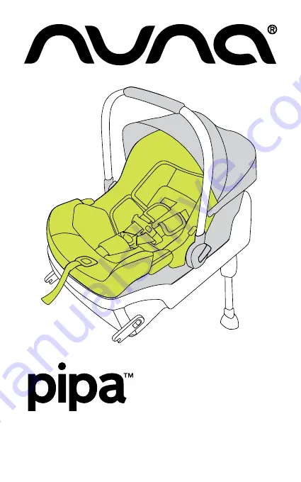 Nuna Pipa Скачать руководство пользователя страница 1