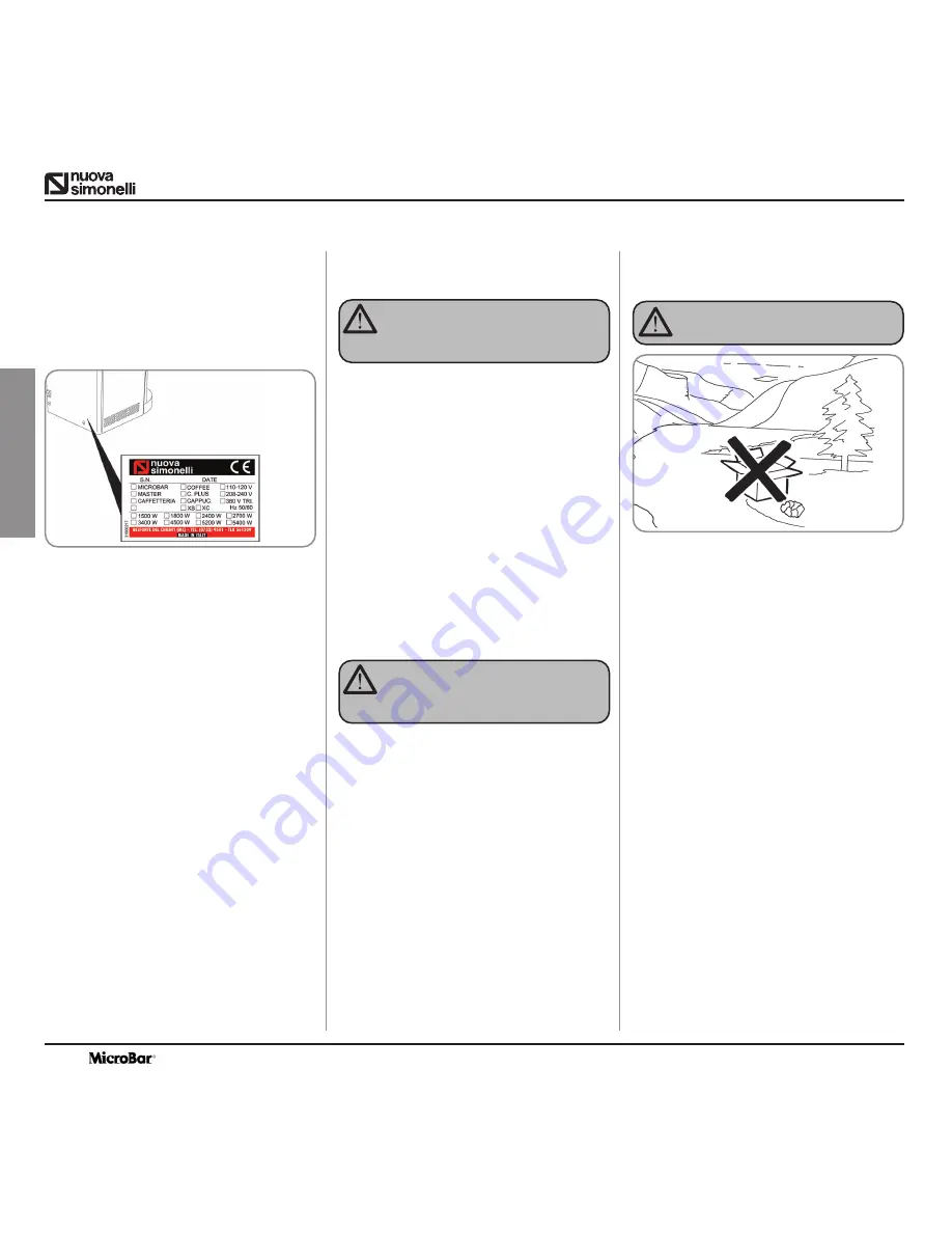 Nuova MICROBAR User Manual Download Page 8