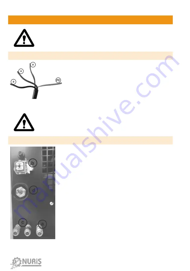 NURIS MAG 550 RWS Operational Manual Download Page 28