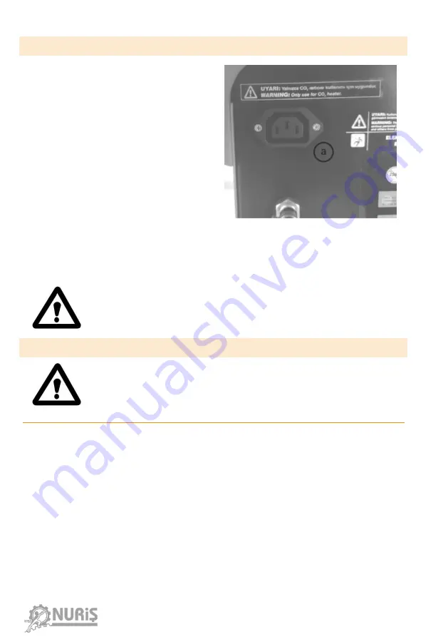 NURIS MAG 550 RWS Operational Manual Download Page 30