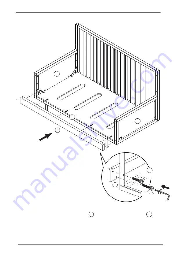 Nursery Works NOVELLA CRIB Instruction Manual Download Page 55