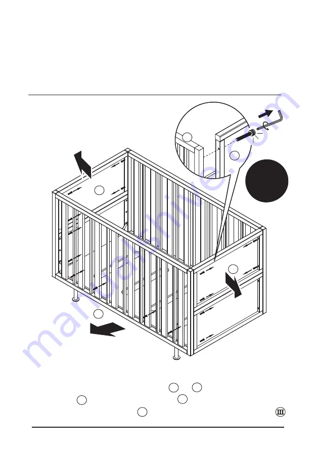 Nursery Works NOVELLA READING NOOK Instruction Manual Download Page 11