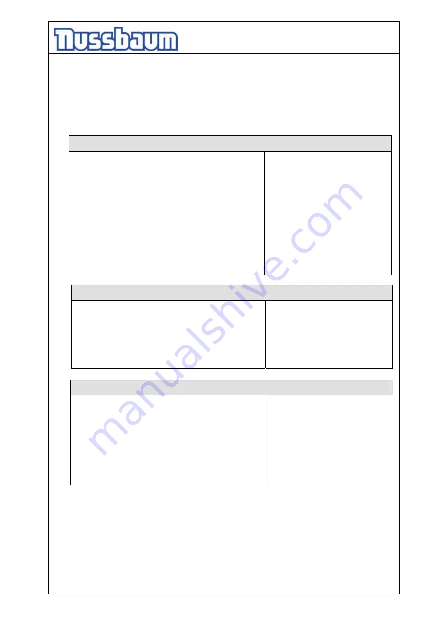 Nussbaum 4.40 ND Operating Instruction And Documentation Download Page 14