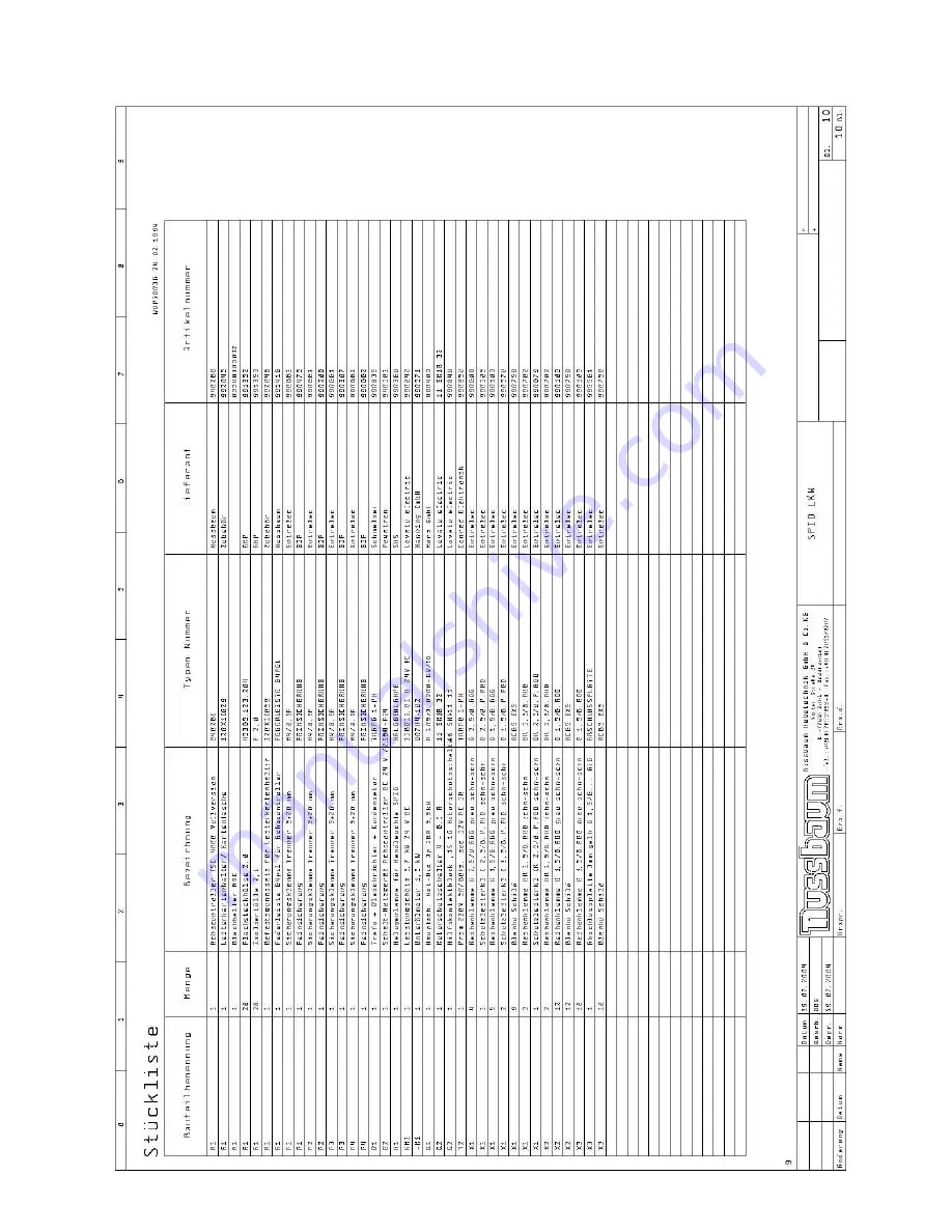 Nussbaum Play Detector SPID 20.000 Скачать руководство пользователя страница 105