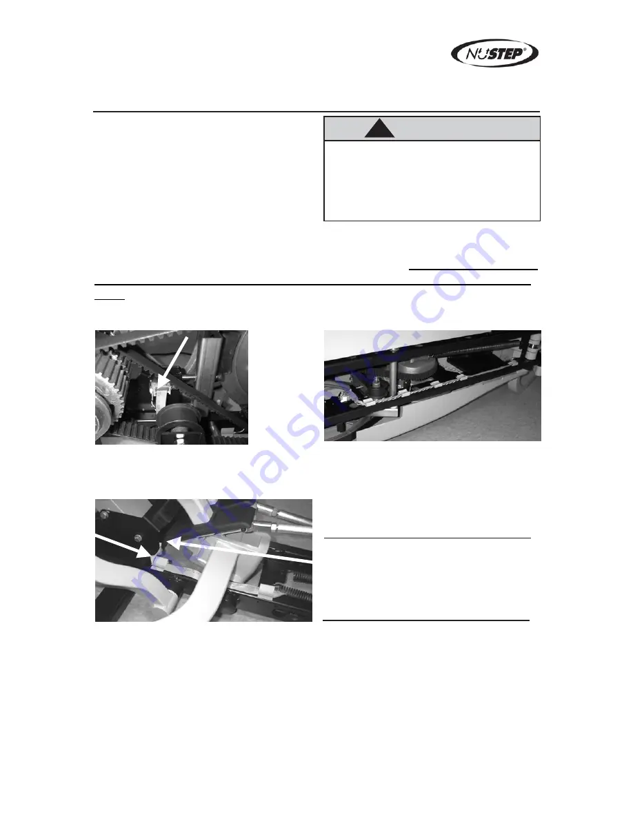 Nustep TRS 4000 Service Manual Download Page 70