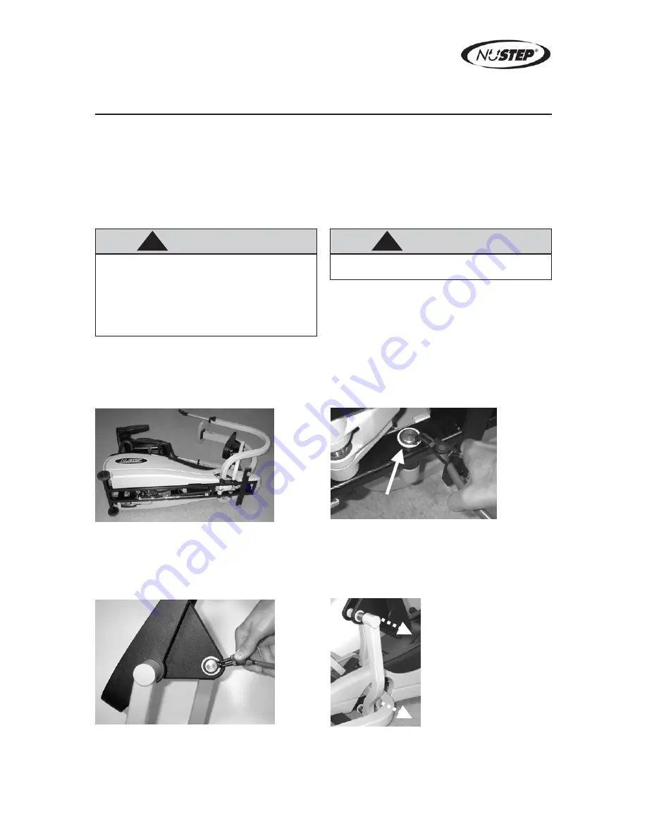 Nustep TRS 4000 Service Manual Download Page 86