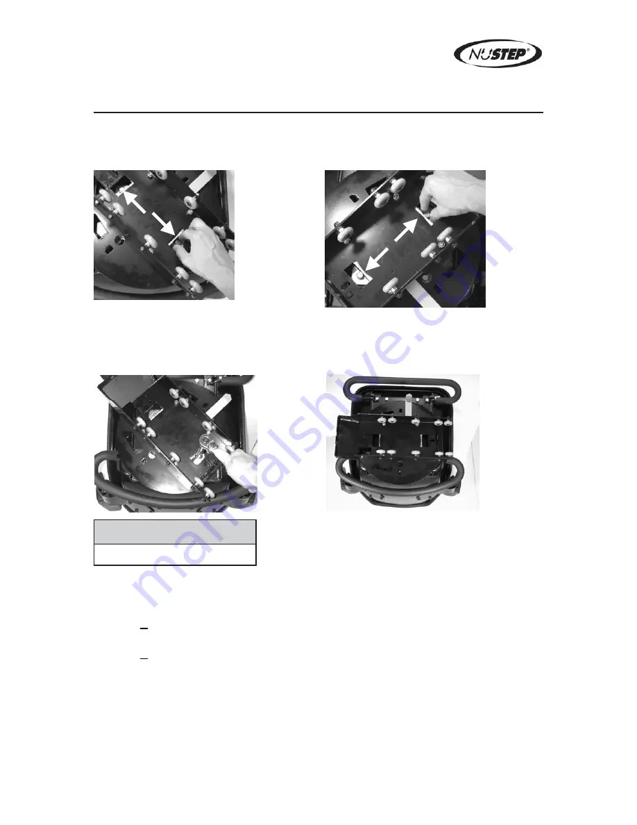 Nustep TRS 4000 Service Manual Download Page 92