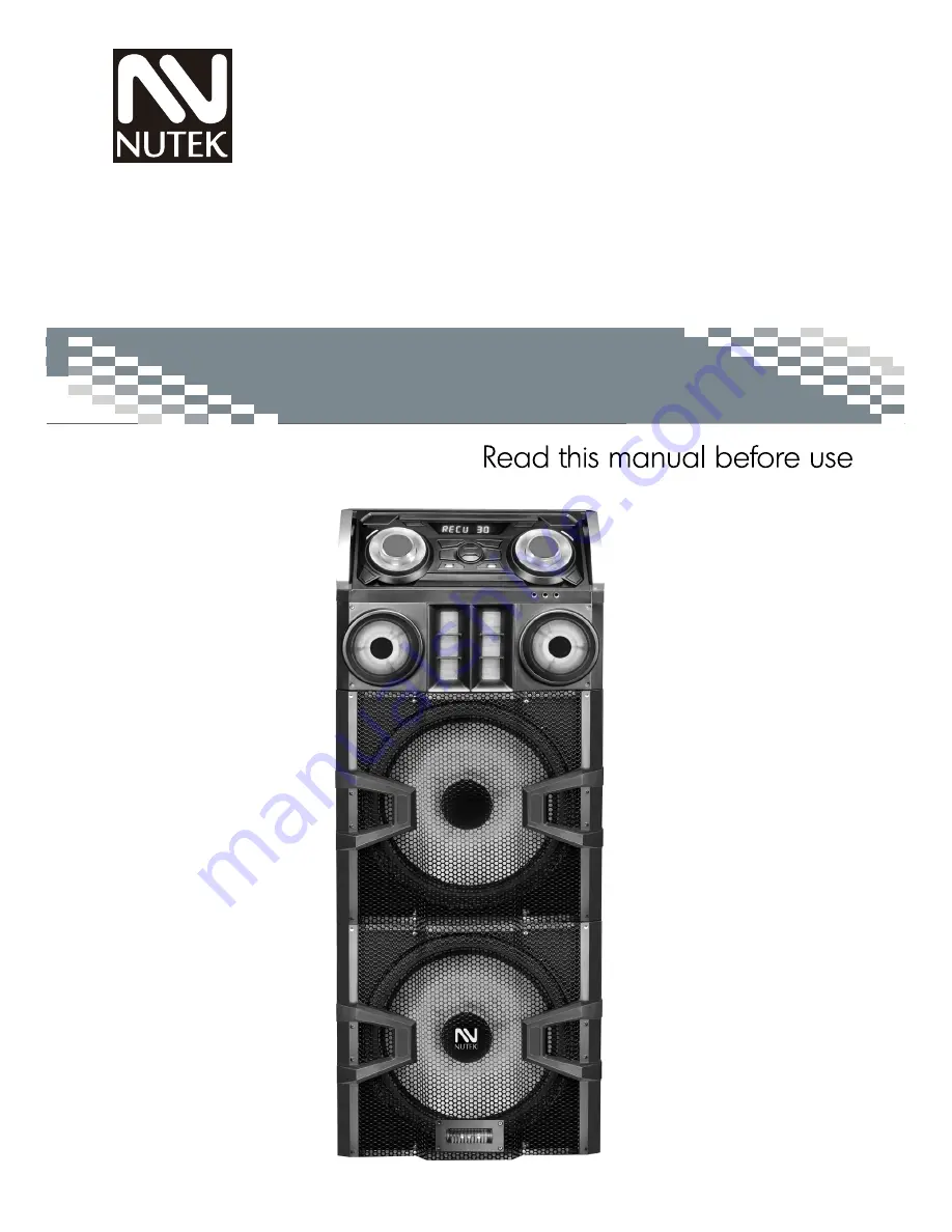 Nutek DJ-90215Rplus User Manual Download Page 1