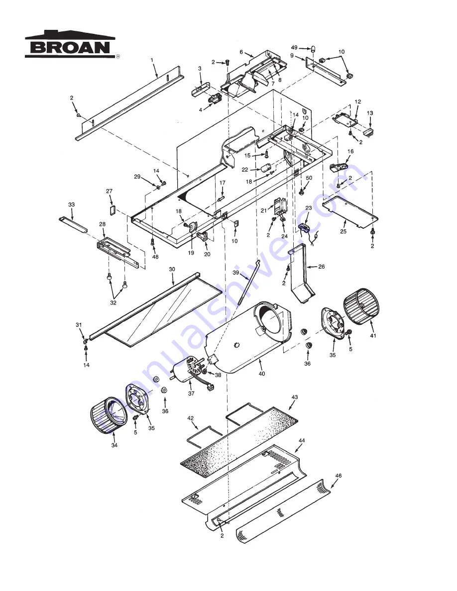 NuTone 1536 Instructions Manual Download Page 7