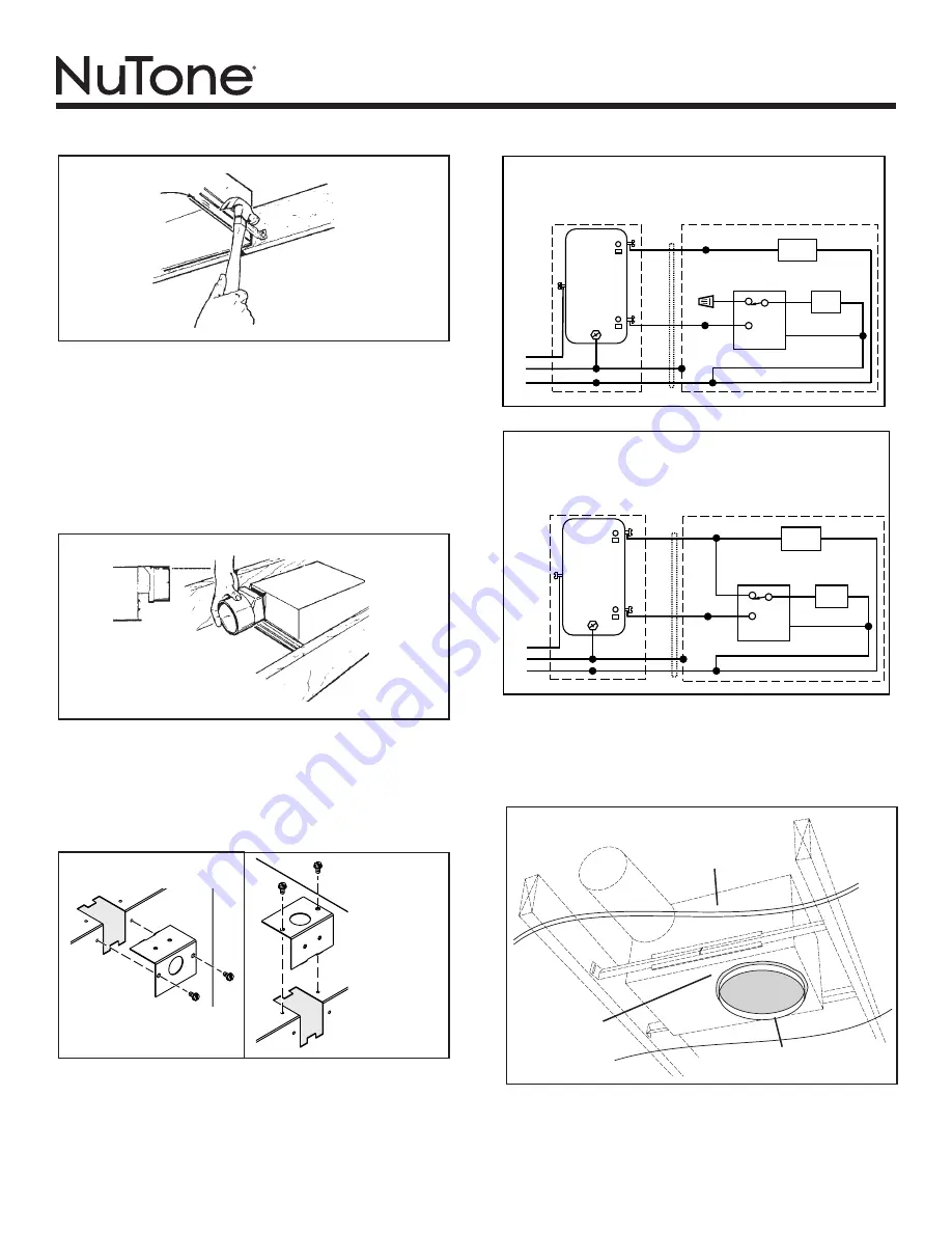 NuTone 744SFLNT Instructions Manual Download Page 7