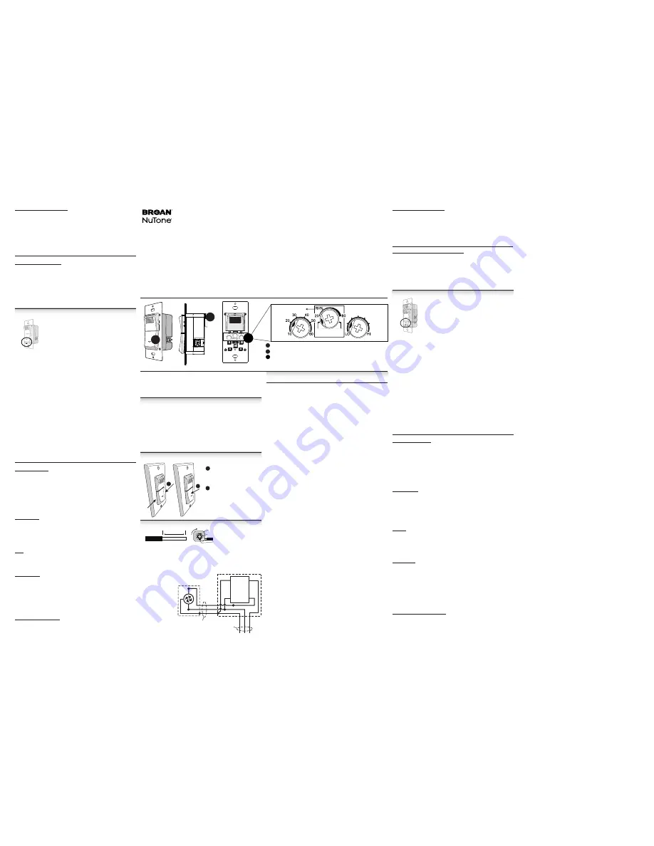 NuTone 82W Installation Instructions Download Page 2