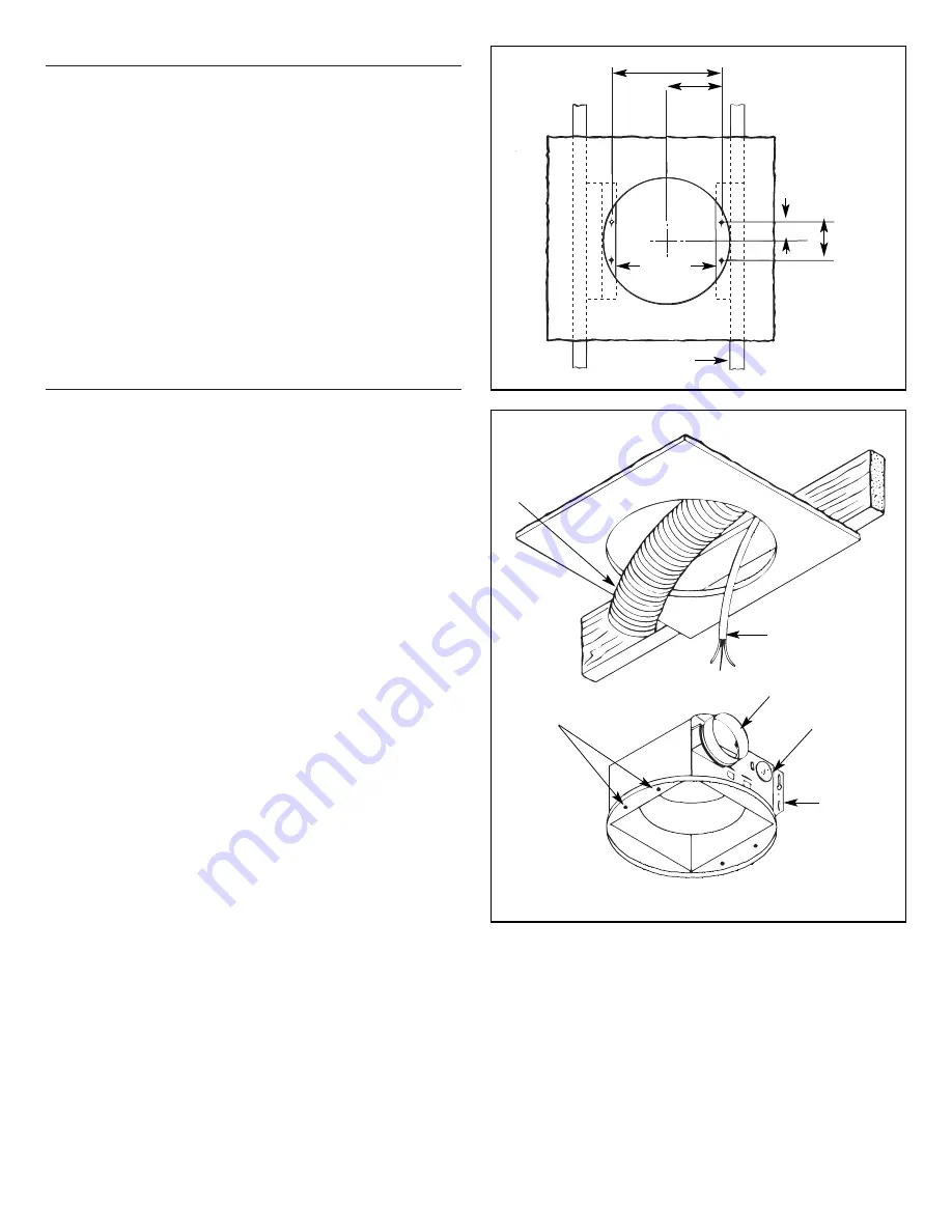 NuTone 8663RF Installation Instructions Download Page 3