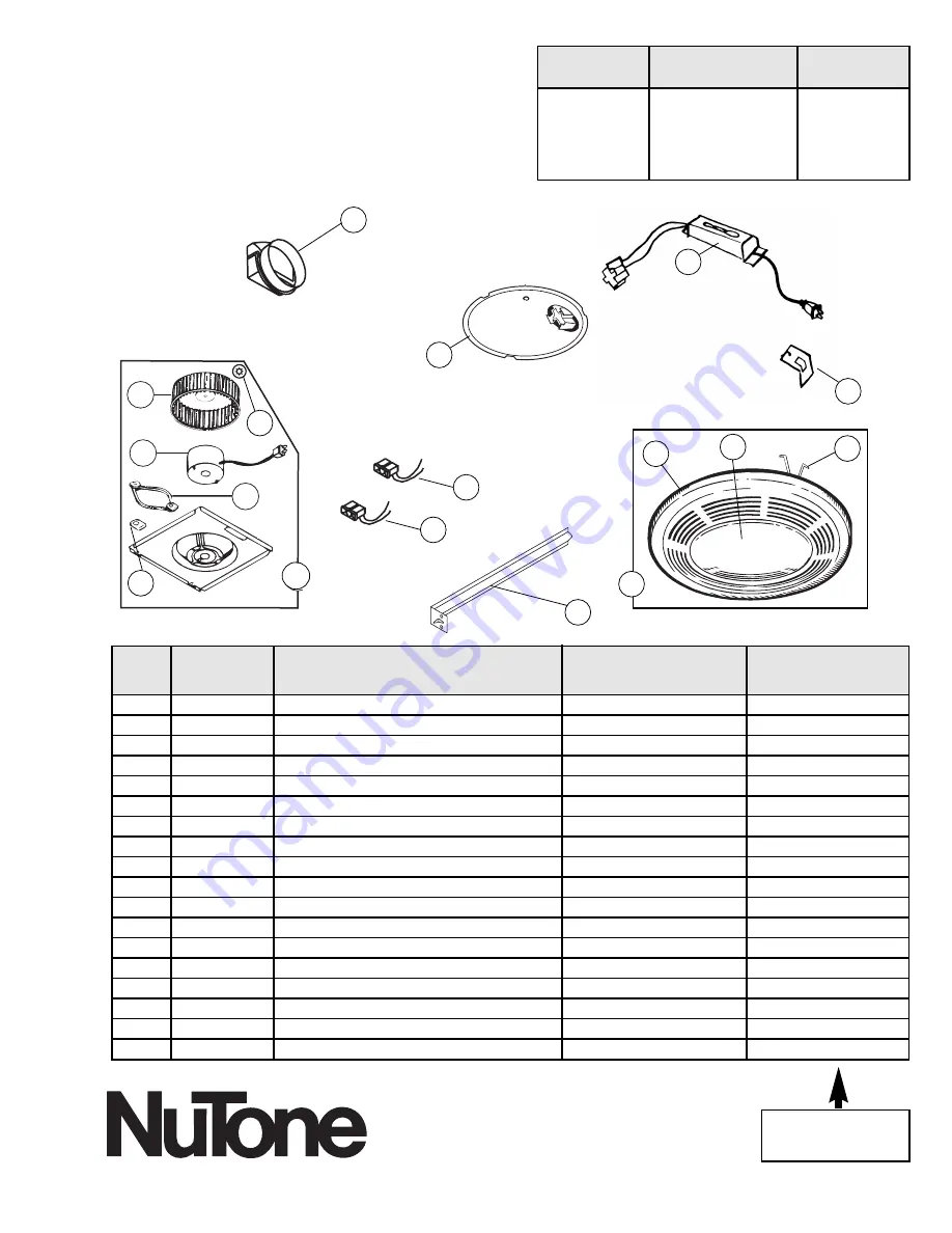 NuTone 8663RF Installation Instructions Download Page 5