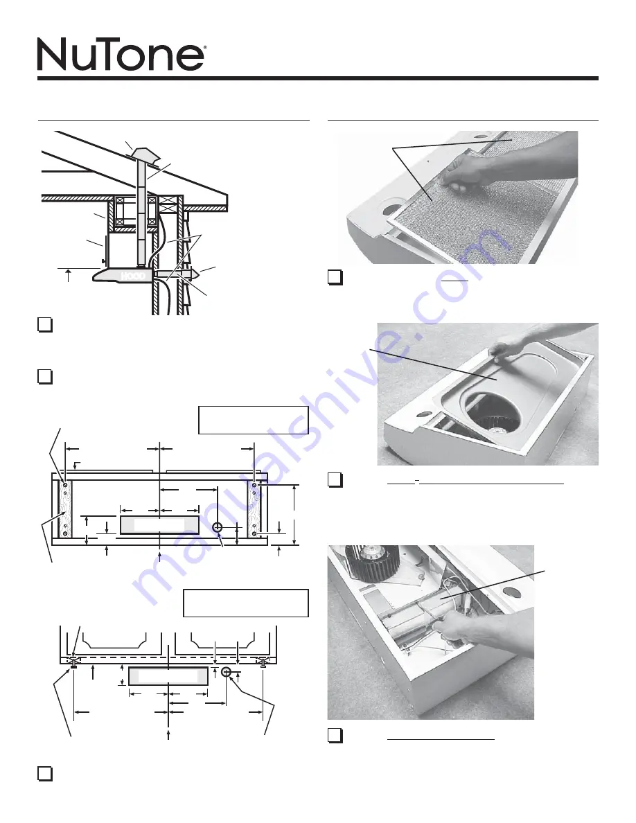 NuTone ALLURE WS3 Series Instruction Manual Download Page 2