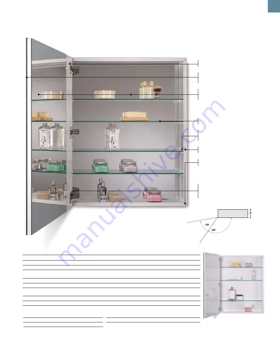 NuTone Avanti Corner Cabinet Скачать руководство пользователя страница 13