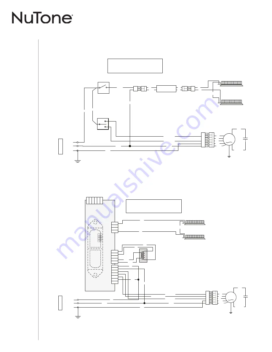 NuTone AVDF1 Series Installation Use And Care Manual Download Page 45