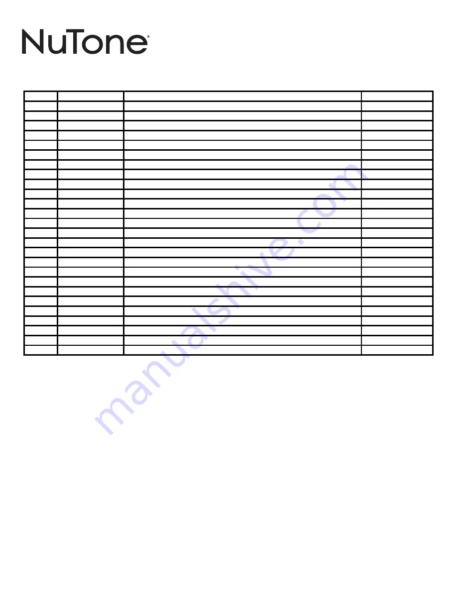 NuTone Heat-A-Ventlite 9965-R02 Installation Instructions Manual Download Page 9