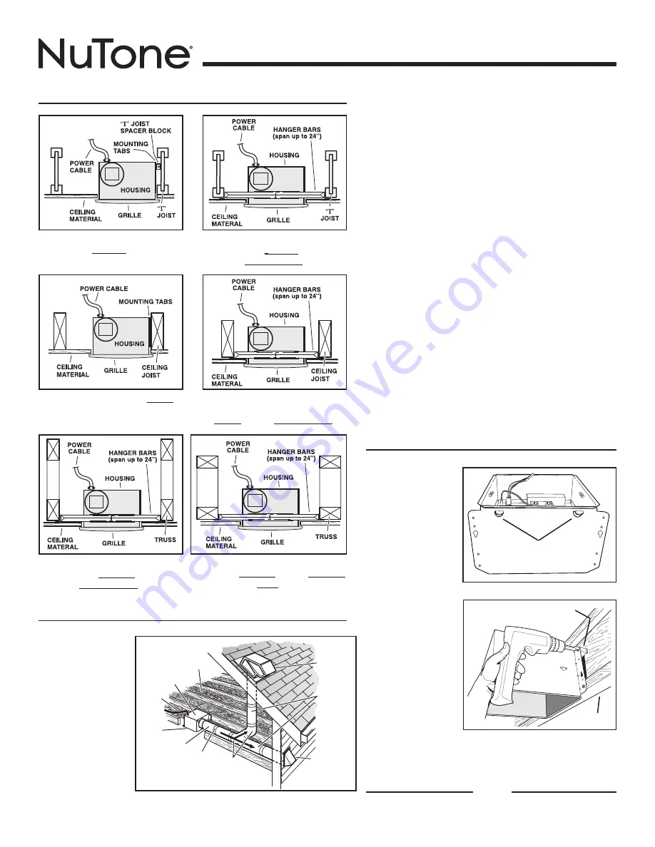 NuTone QTXEN110HFLT Скачать руководство пользователя страница 2