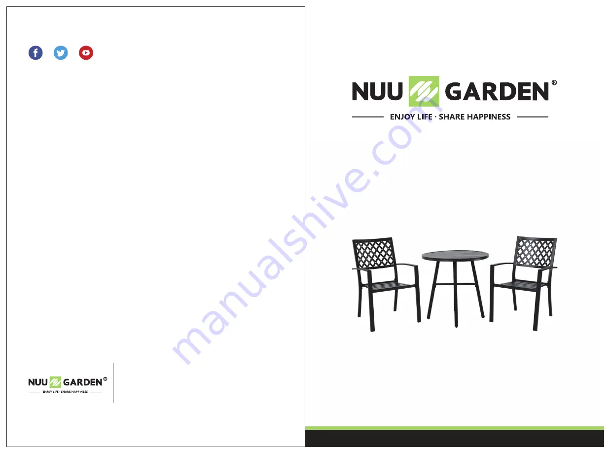 Nuu Garden SID002-01 Instruction Manual Download Page 1