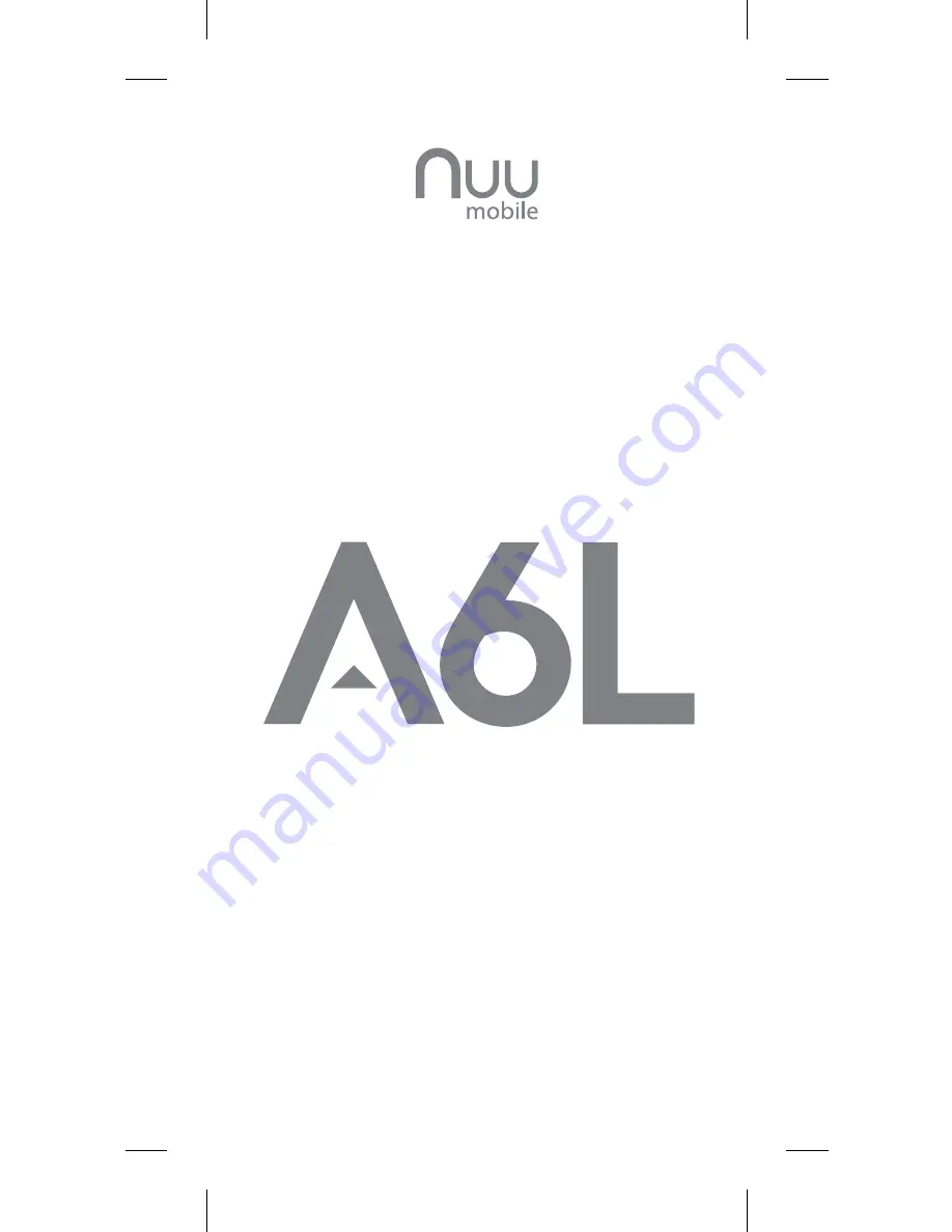 NUU Mobile A460 Getting Started Download Page 1