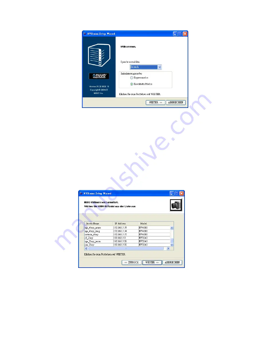 NUUO NV-2040 Quick Start Manual Download Page 55