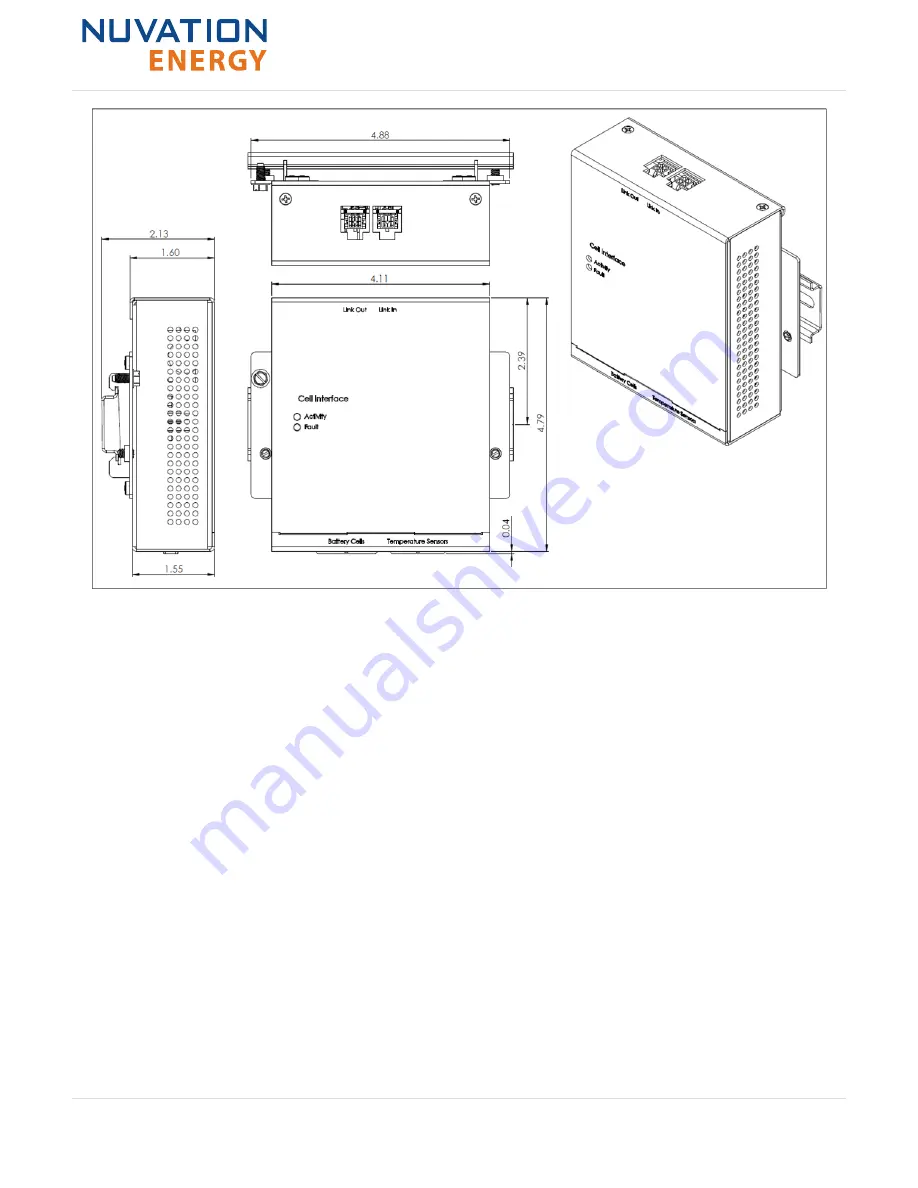 Nuvation Energy High-Voltage BMS Installation Manual Download Page 17