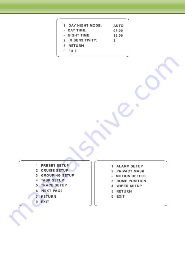 Nuvico Xcel NTCT-3M-IRPTZ20 User Manual Download Page 23