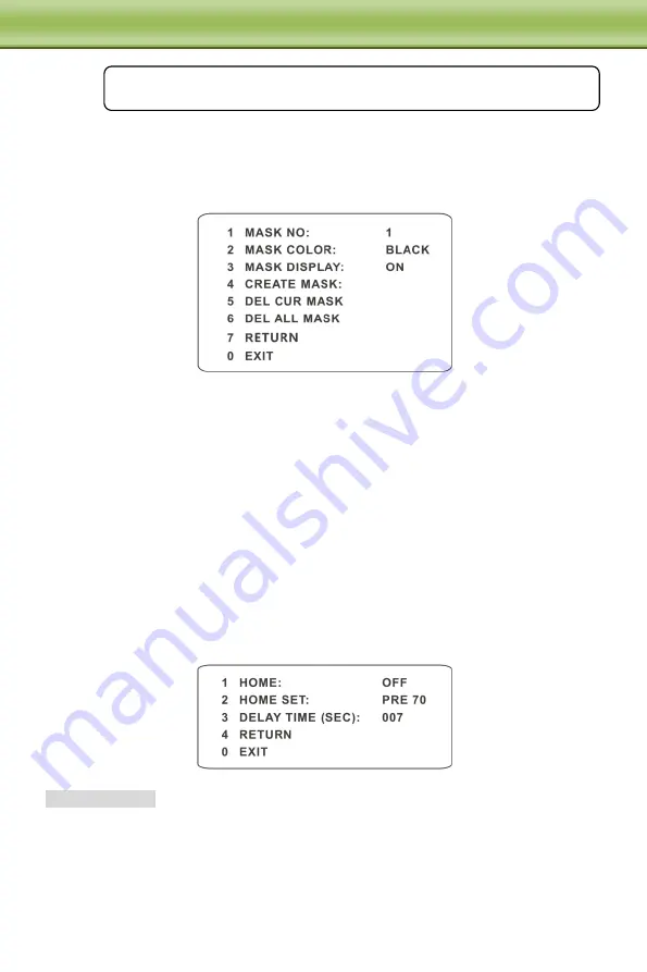 Nuvico Xcel NTCT-3M-IRPTZ20 User Manual Download Page 28