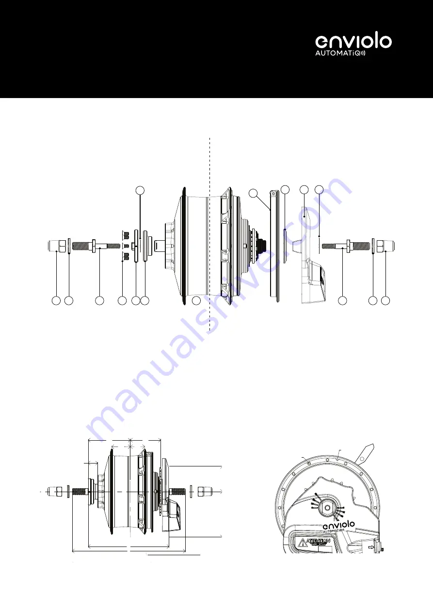 NuVinci enviolo CA Assembly Instruction Manual Download Page 67