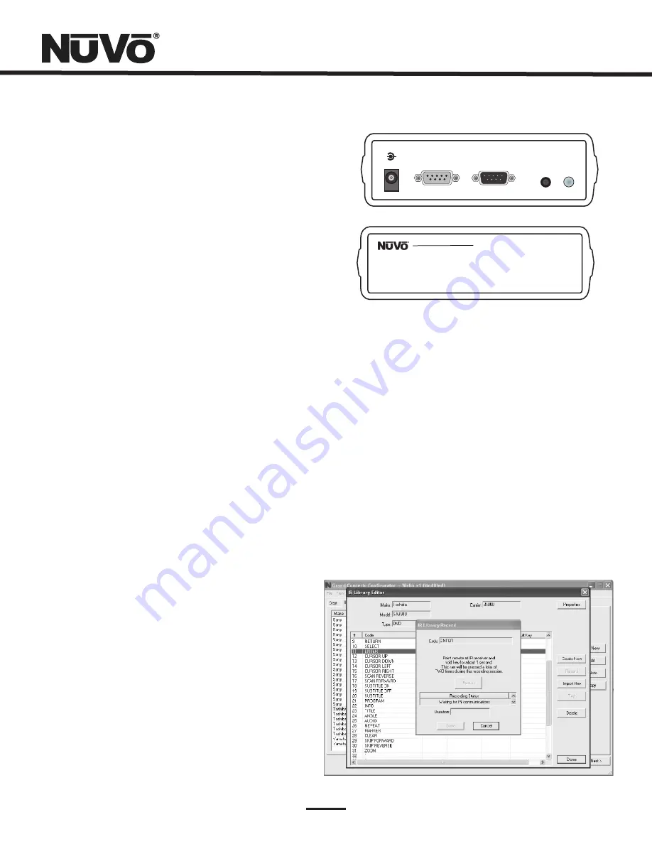 Nuvo Cocerto NV-I8GXS Installation Manual Download Page 15