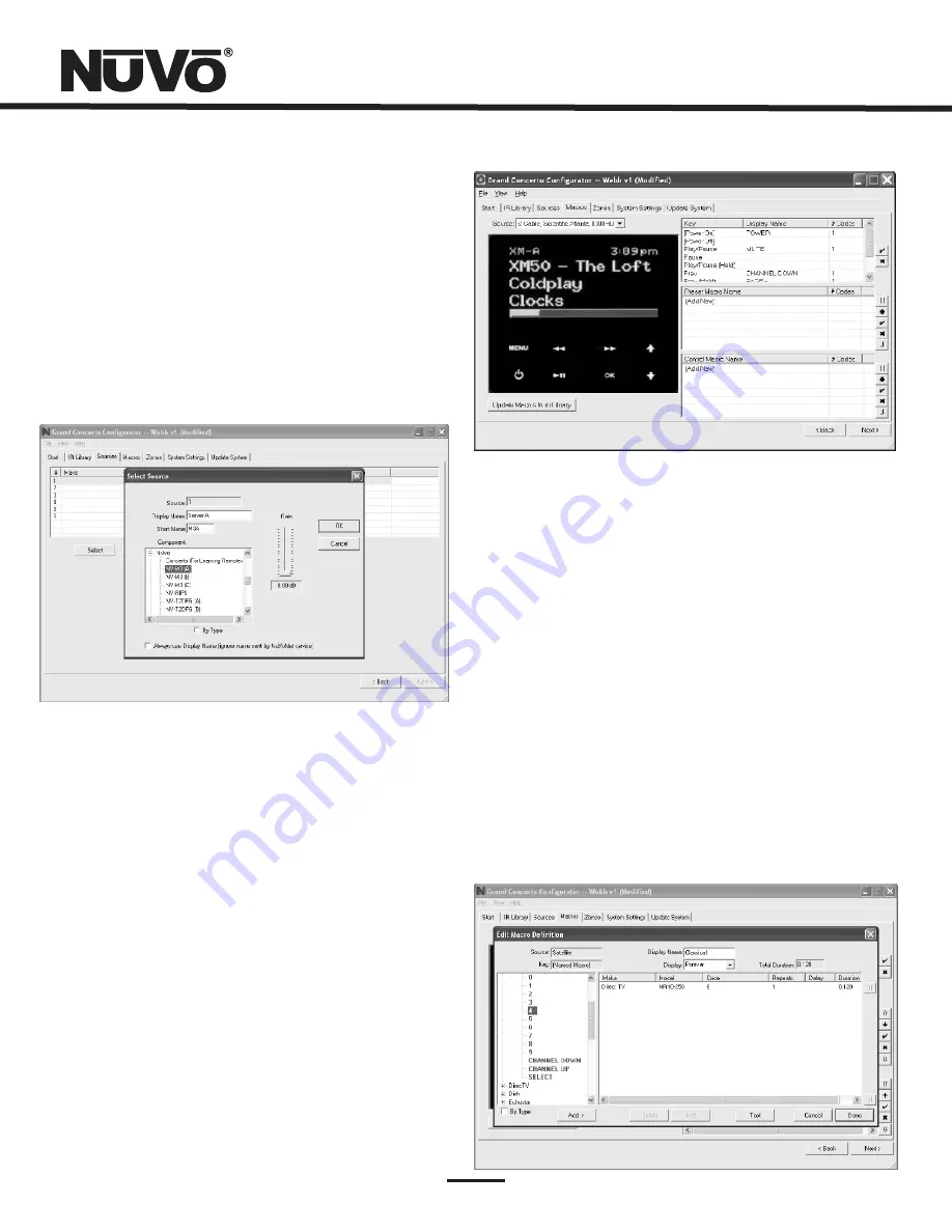 Nuvo Concerto NV-18GXS Installation Manual Download Page 20