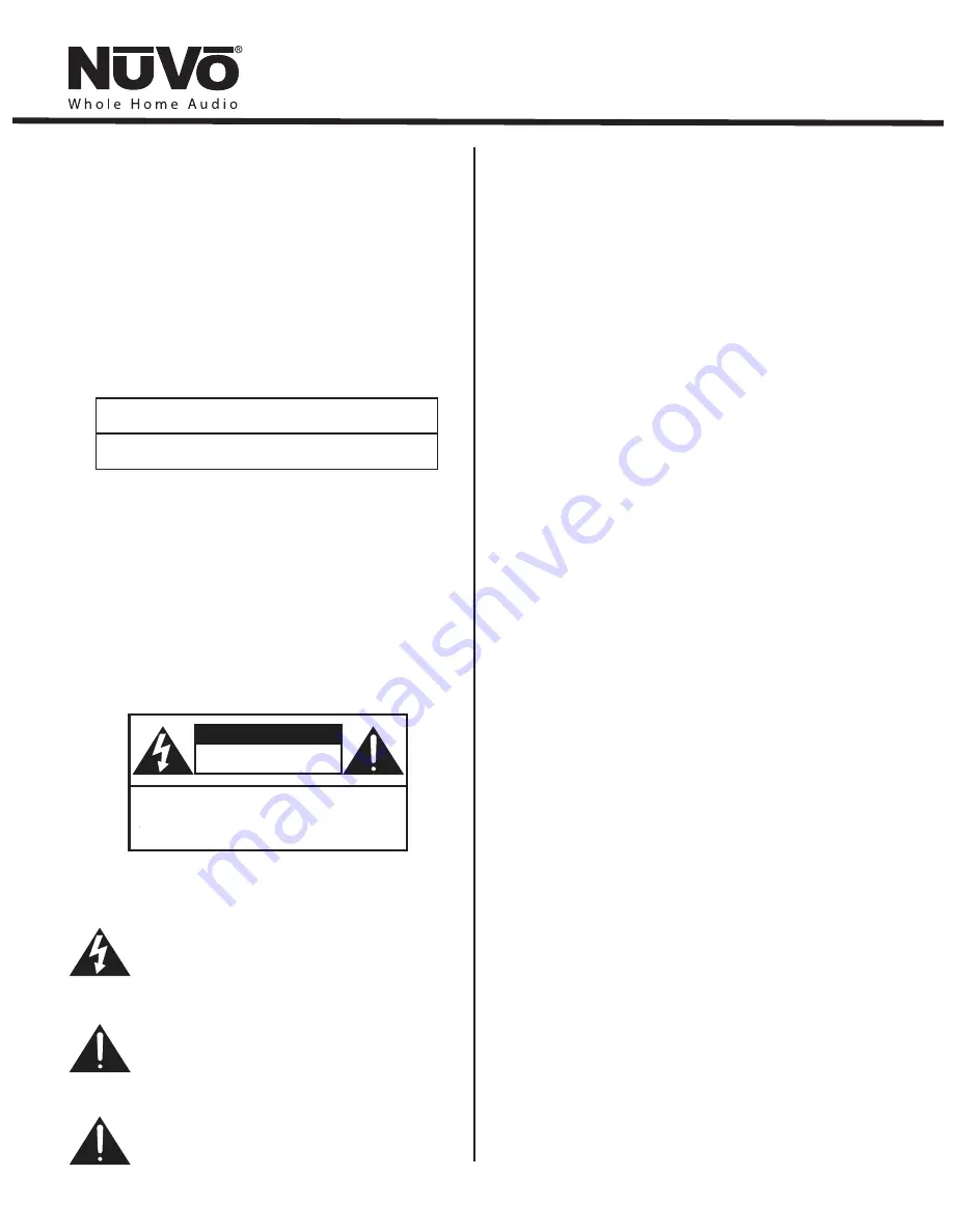 Nuvo Renovia Installation Manual Download Page 6