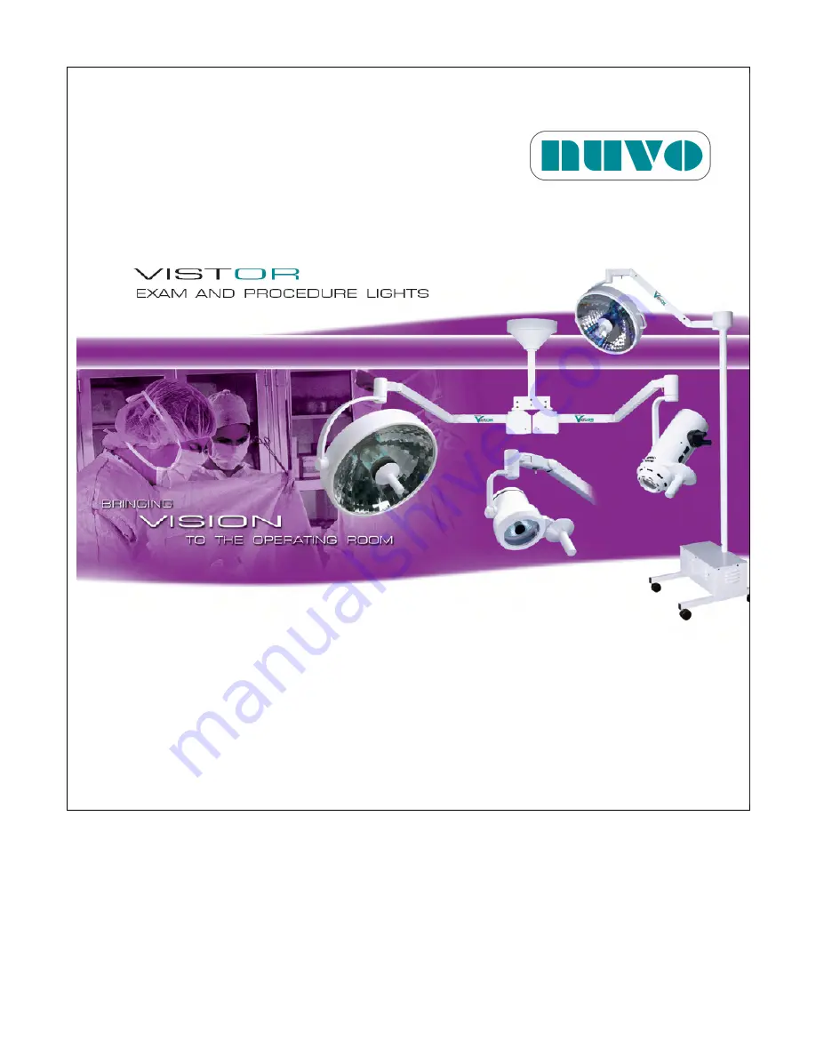 Nuvo VISTOR Installation & Service Manual Download Page 1