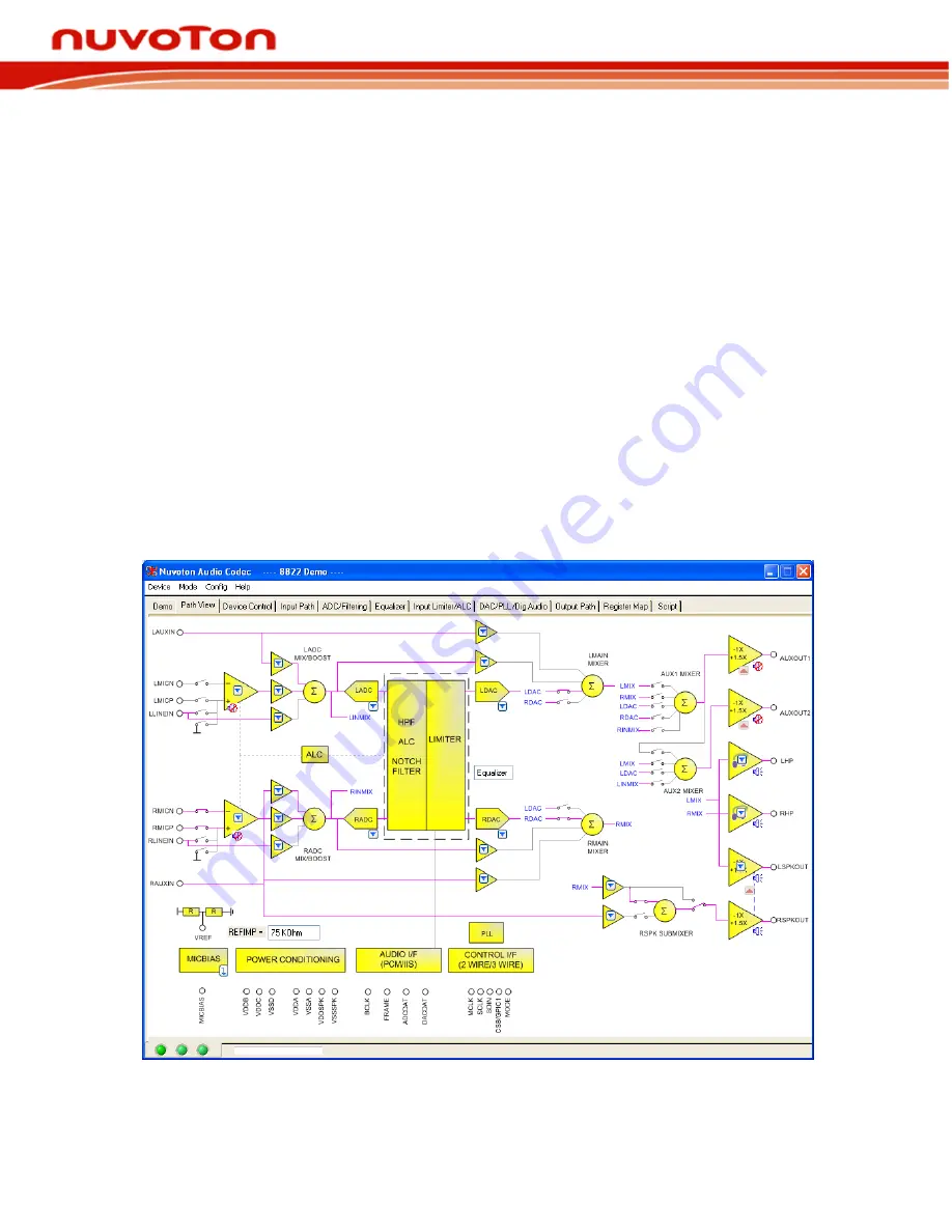 Nuvoton CODEC 8401 series Скачать руководство пользователя страница 14