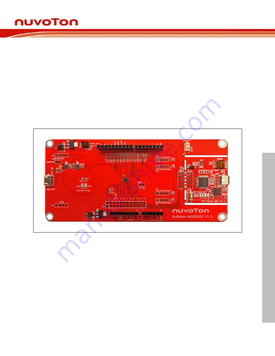 Nuvoton NuMaker-M029GGC User Manual Download Page 7