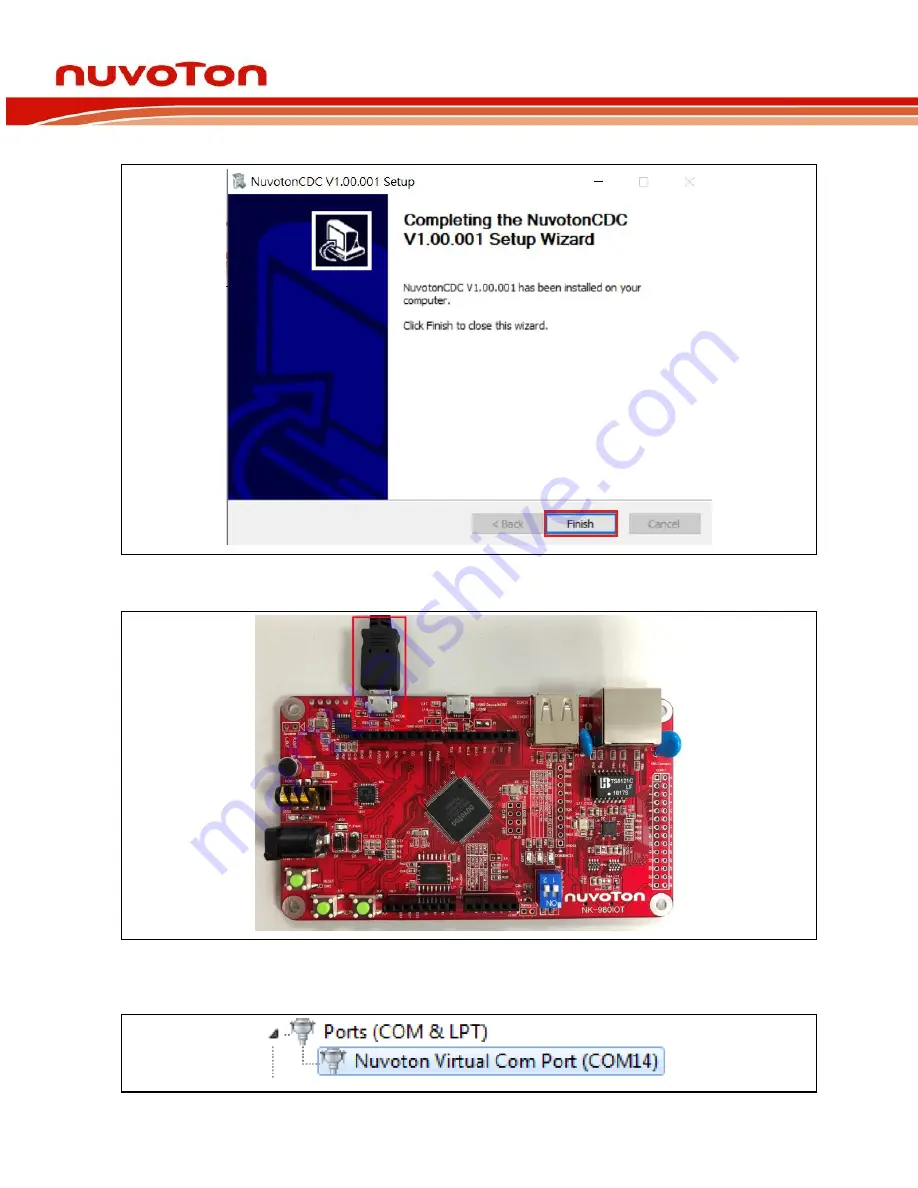 Nuvoton NuMaker NUC980 IIoT Скачать руководство пользователя страница 13