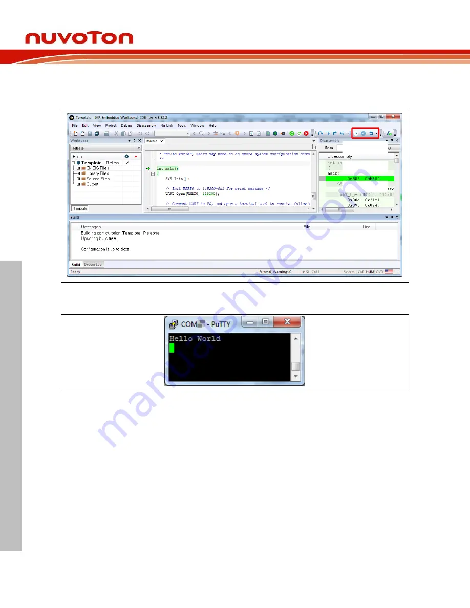 Nuvoton NuMicro 8051 Series User Manual Download Page 38