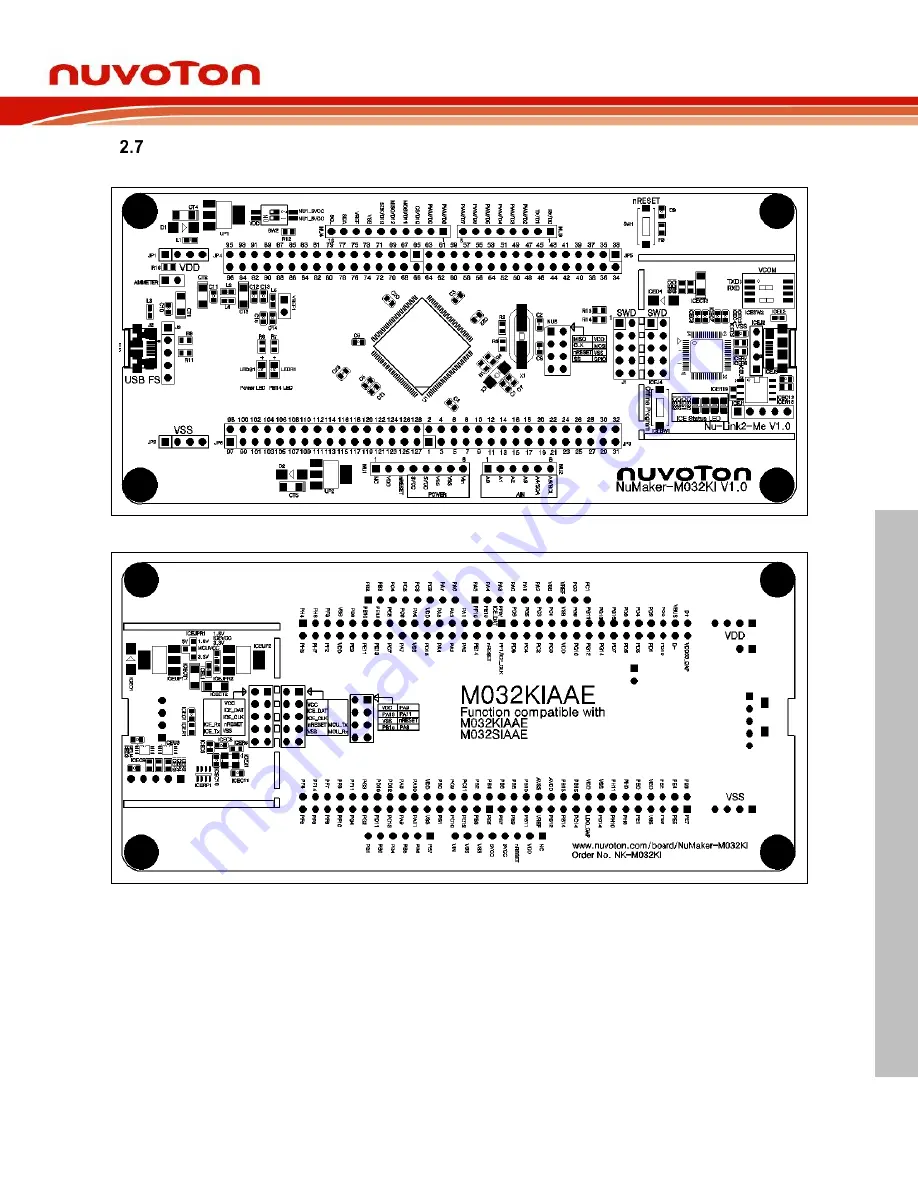 Nuvoton NuMicro M032 Series Скачать руководство пользователя страница 25