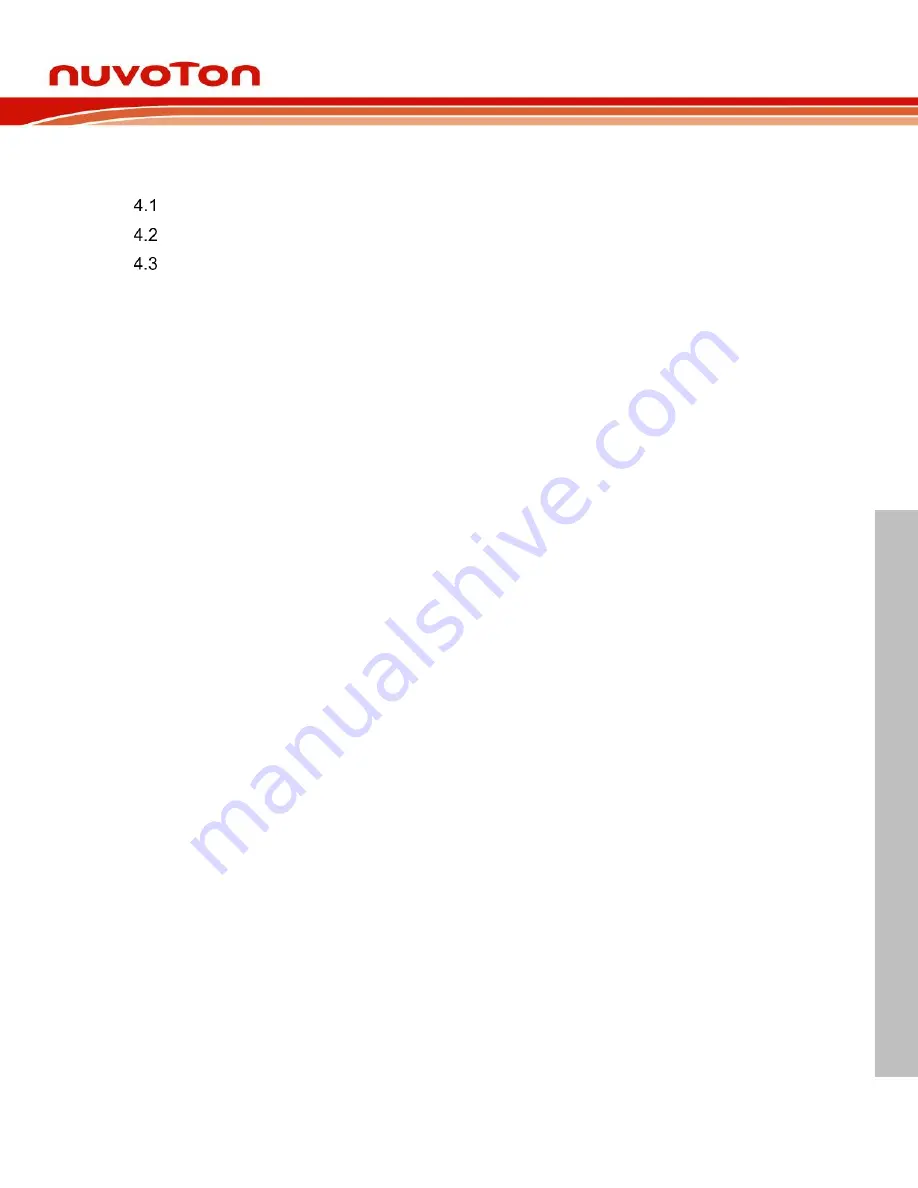 Nuvoton NuMicro M252 Series User Manual Download Page 3