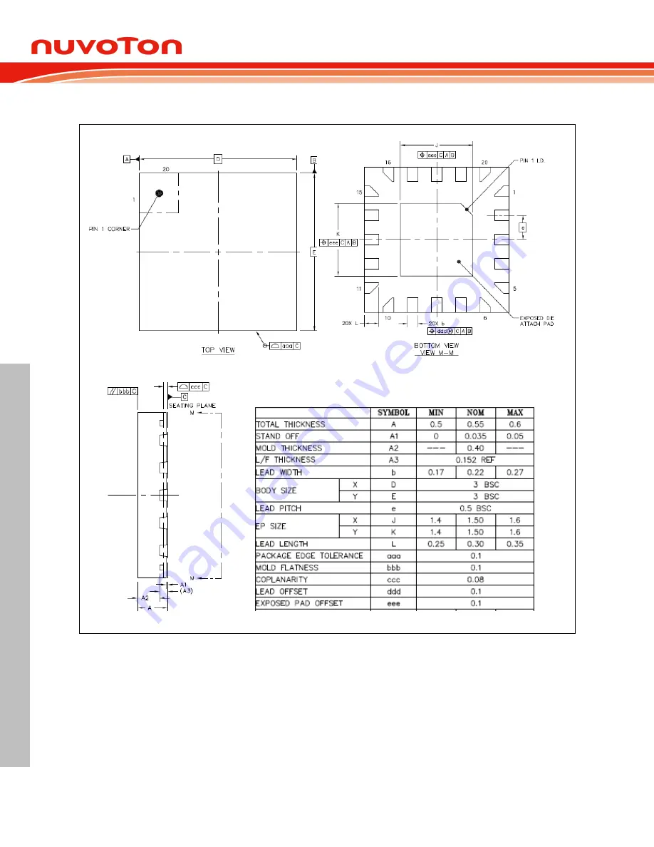 Nuvoton NuMicro MS51 32K Series Скачать руководство пользователя страница 483