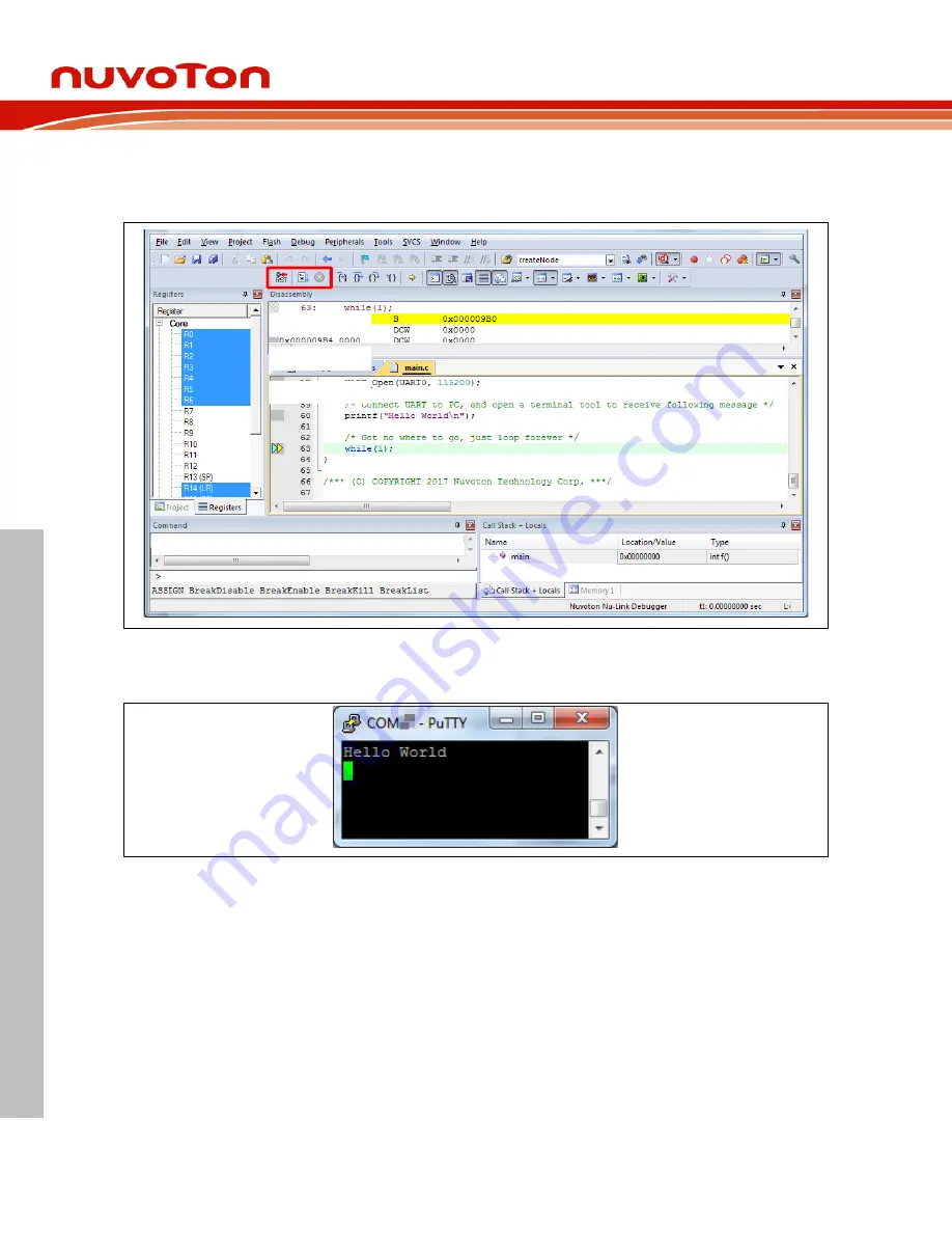 Nuvoton NuMicro NuMaker-M463KG User Manual Download Page 38