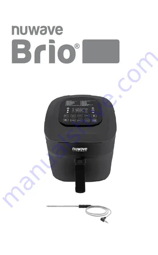 NuWave BRIO 6Q Скачать руководство пользователя страница 1